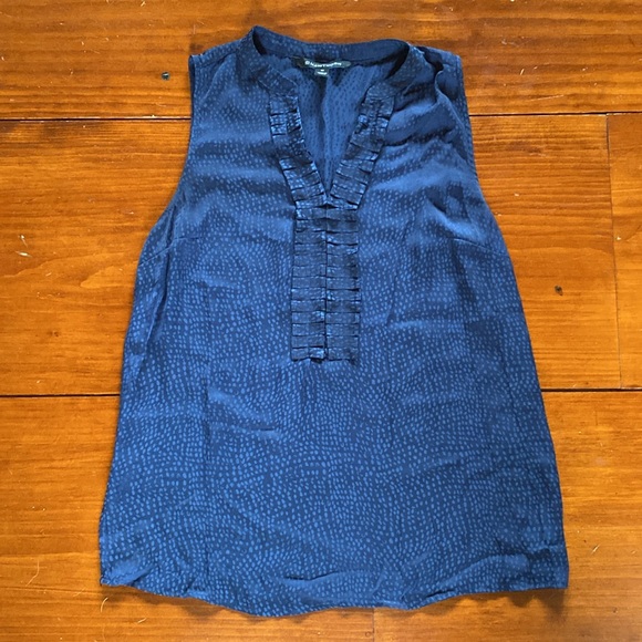 Silky blue top - Picture 3 of 4